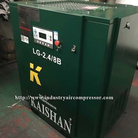 Compressor de ar de poupança de energia do parafuso 15KW com peças sobresselentes livres/movido a correia estacionário