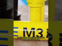 O martelo de alta pressão do bocado de perfuração DTH do furo de explosão de 150mm 200mm abotoa bocados para o equipamento de perfuração do núcleo