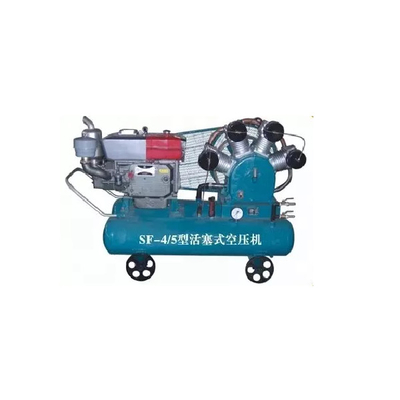 Pistão do motor diesel de compressor de ar da mineração de 4 cilindros que reciproca o tipo tanque do dobro