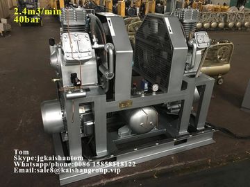Compressor de ar de alta pressão estável do pistão do desempenho 40bar 85cfm para a máquina de molde na venda
