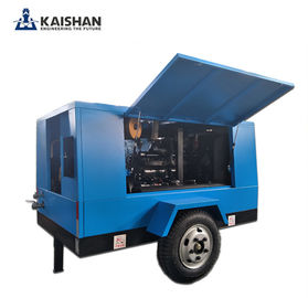Tipo diesel portátil energia do parafuso de Kaishan do compressor de ar eficiente