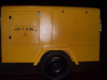 Diesel - compressor de ar portátil móvel posto do parafuso para minar LGCY-6/7