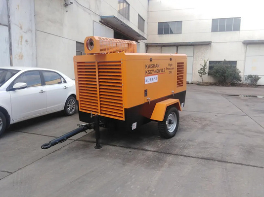 KSCY-650/20-700/17 18m3/Min 650CFM 20bar 17bar Parafuso de gás rotativo portátil Compressor de ar Compressor de parafuso